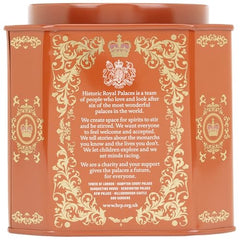 Packaging from Harney & Sons Historic Royal Palaces collection signaling premium tea.