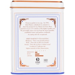 Cup with Paris tea steeping, revealing vanilla caramel and bergamot aroma.