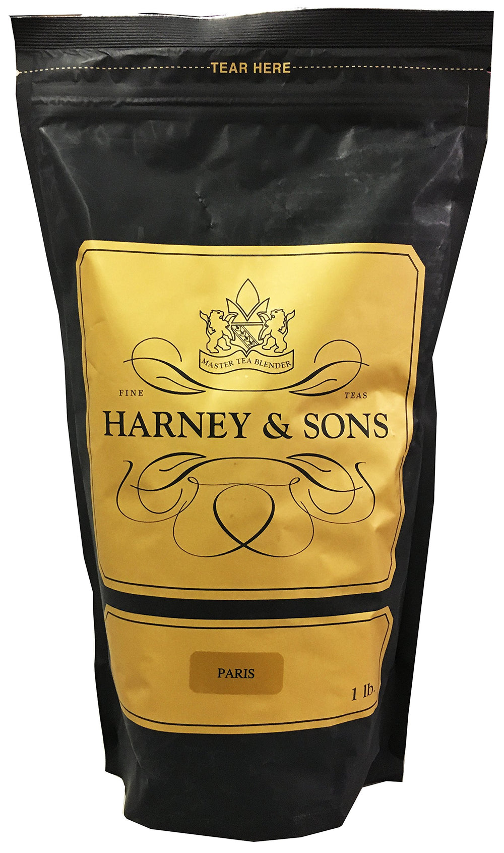 Harney & Sons Paris Tea loose leaves offer bergamot-vanilla aroma for a relaxing afternoon ritual
