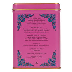Hot or iced serving of Raspberry Herbal tisane with a lively berry aroma.