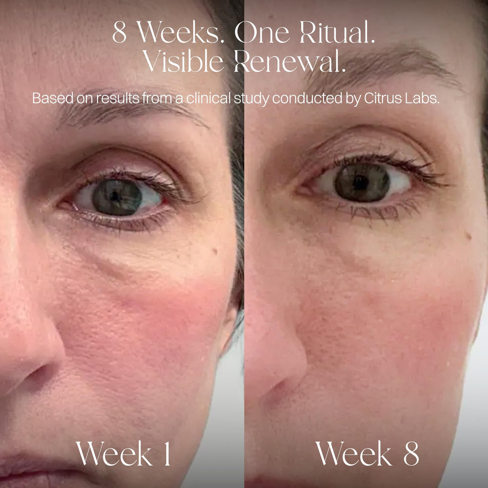 Badge highlights sugar-free, gluten-free, and GMO-free clean ingredients.