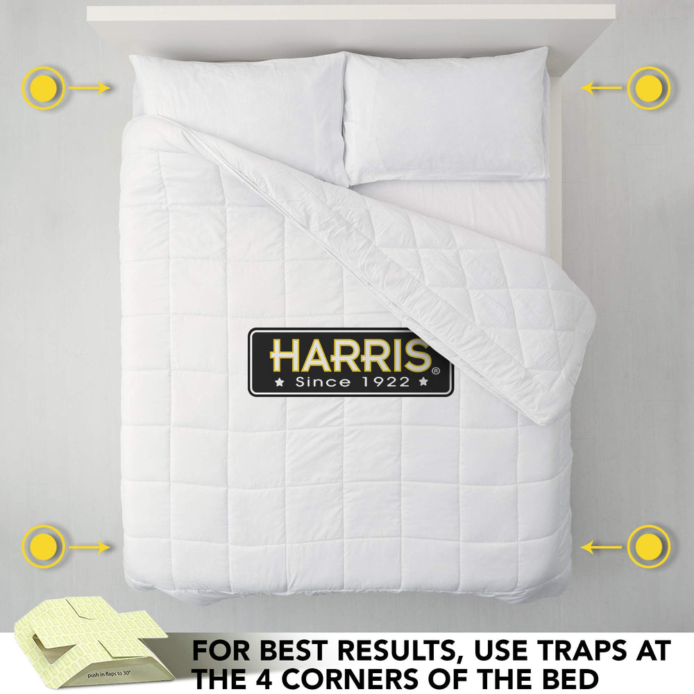 Commercial setting with Harris traps used for early monitoring.