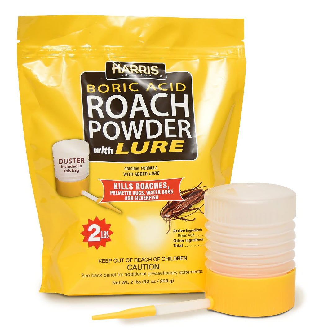 HARRIS boric acid powder for roaches and silverfish with long-lasting action