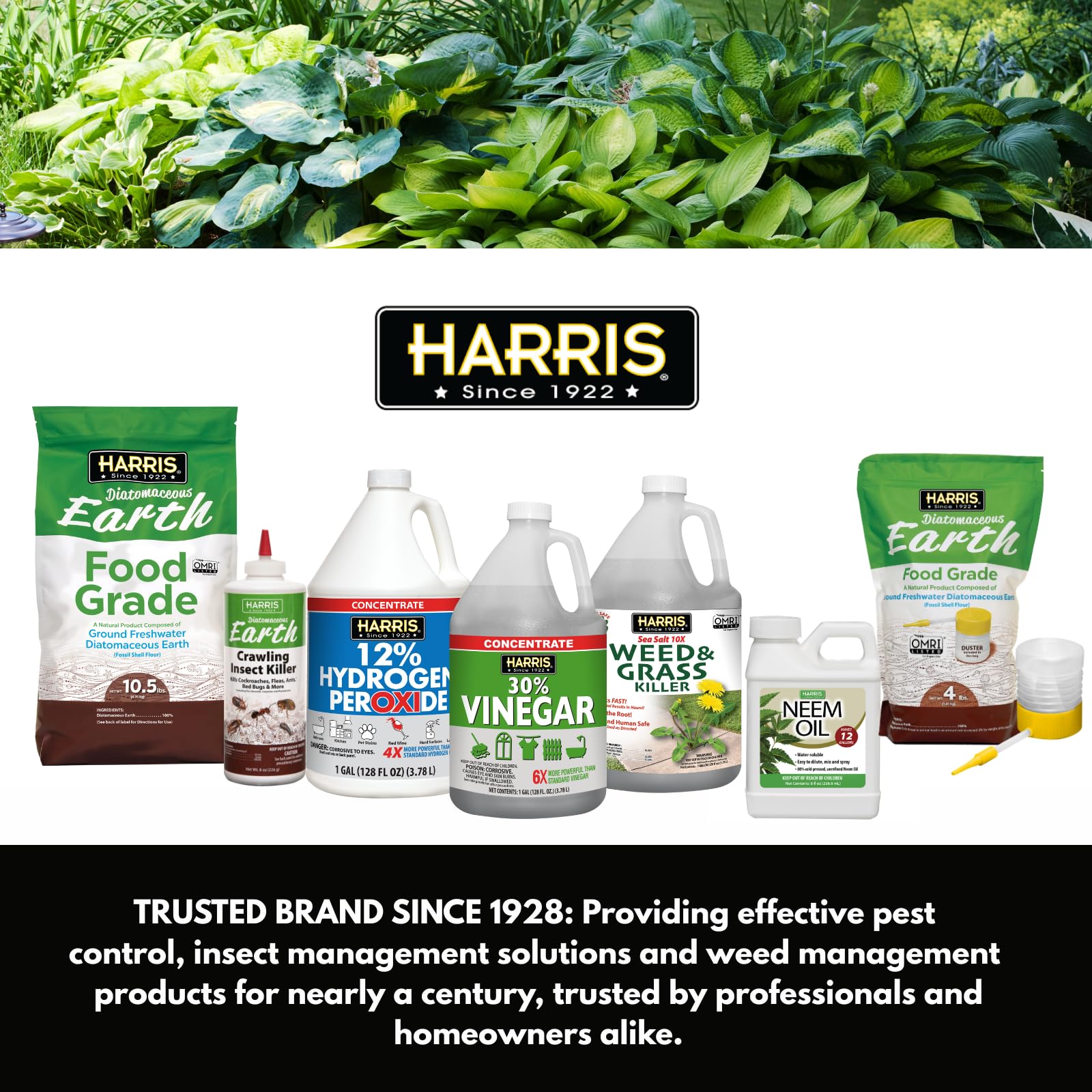 HARRIS brand legacy since 1922 for trusted home pest control