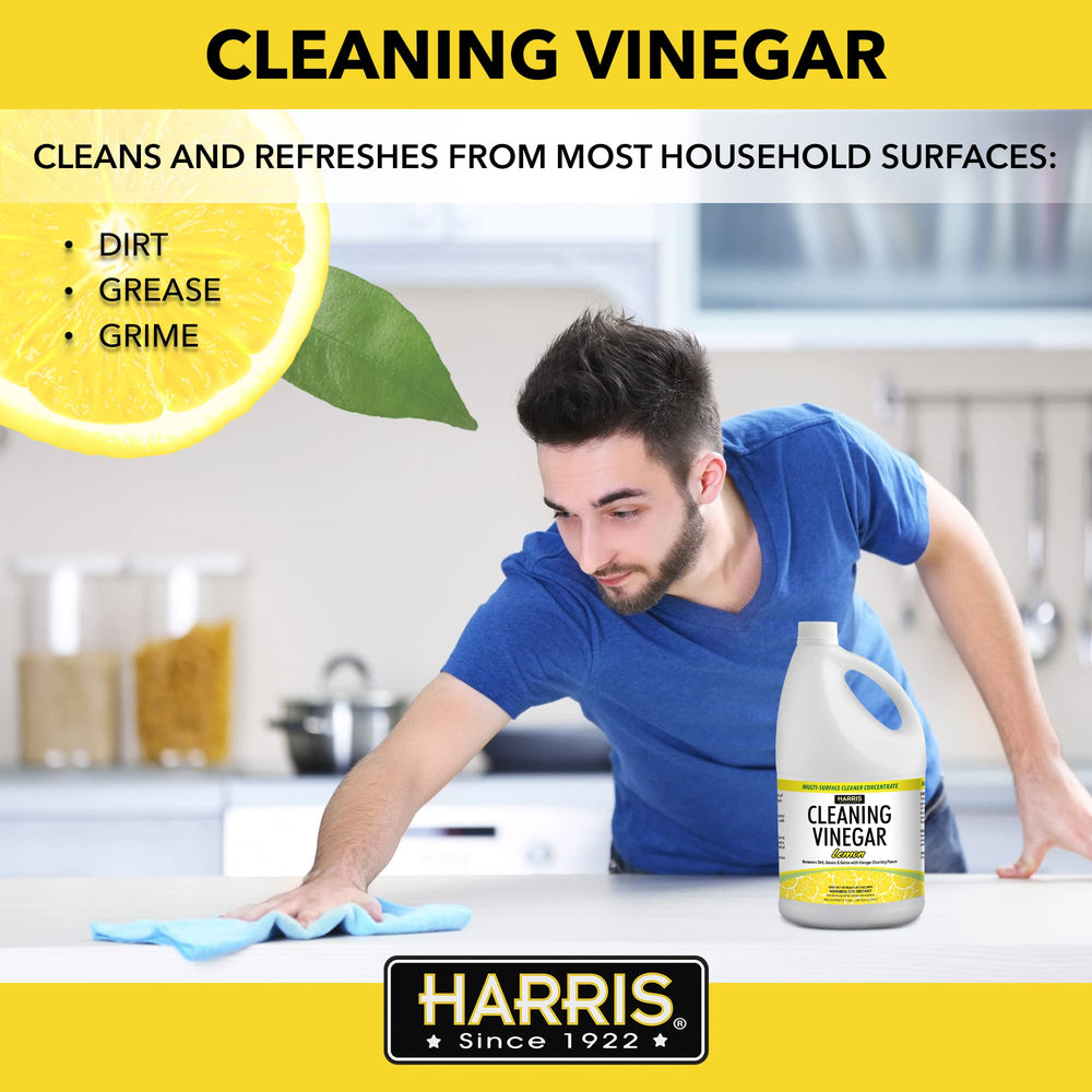 HARRIS Cleaning Vinegar pour funnel for easy dilution and application.