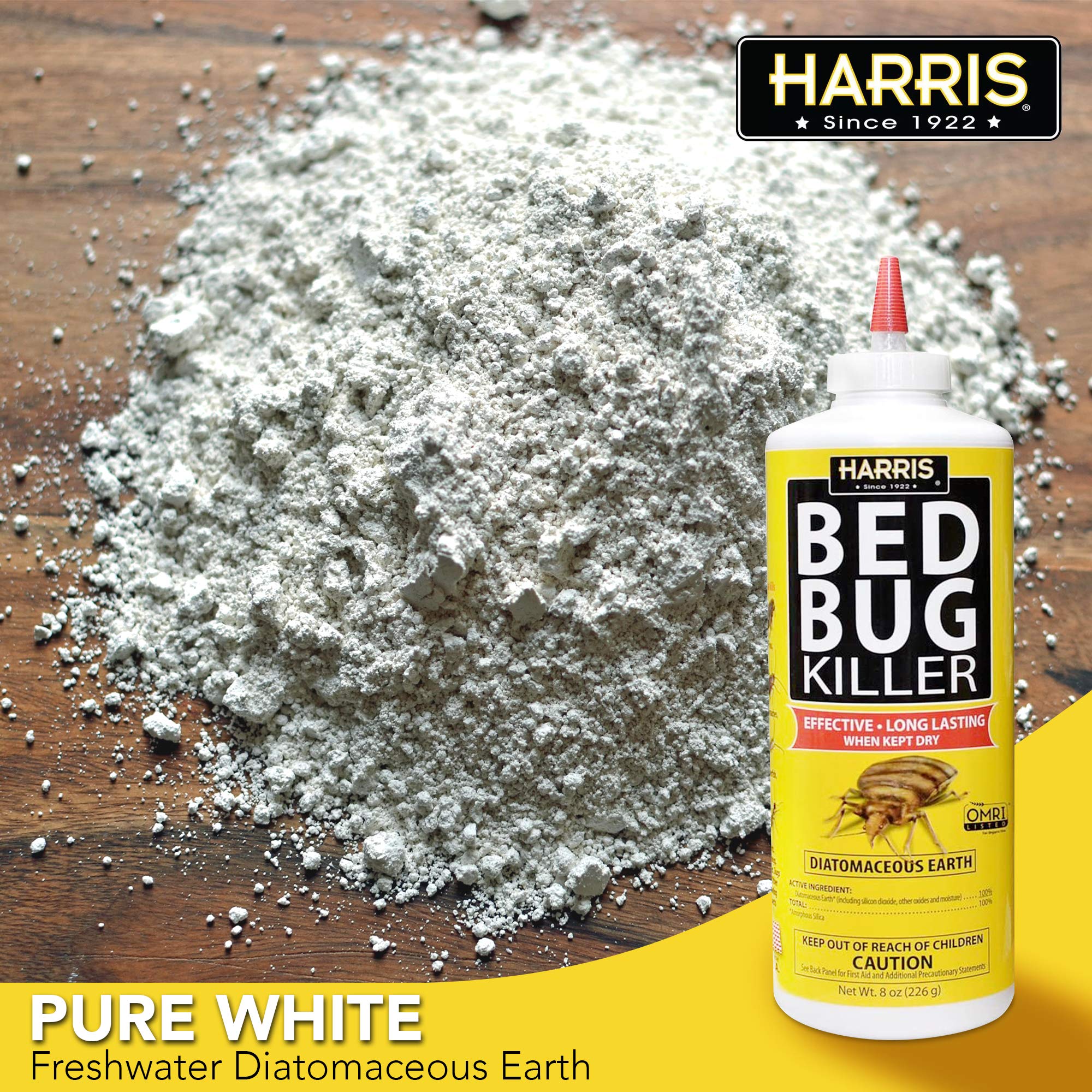 HARRIS HDE-8 dry residue lasting for weeks.