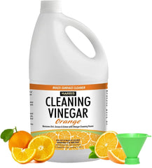 HARRIS multi-purpose vinegar cleaner bottle with orange scent for fresh cleaning.