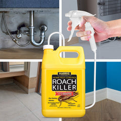 HARRIS Roach Killer odorless formula keeps rooms clean during application