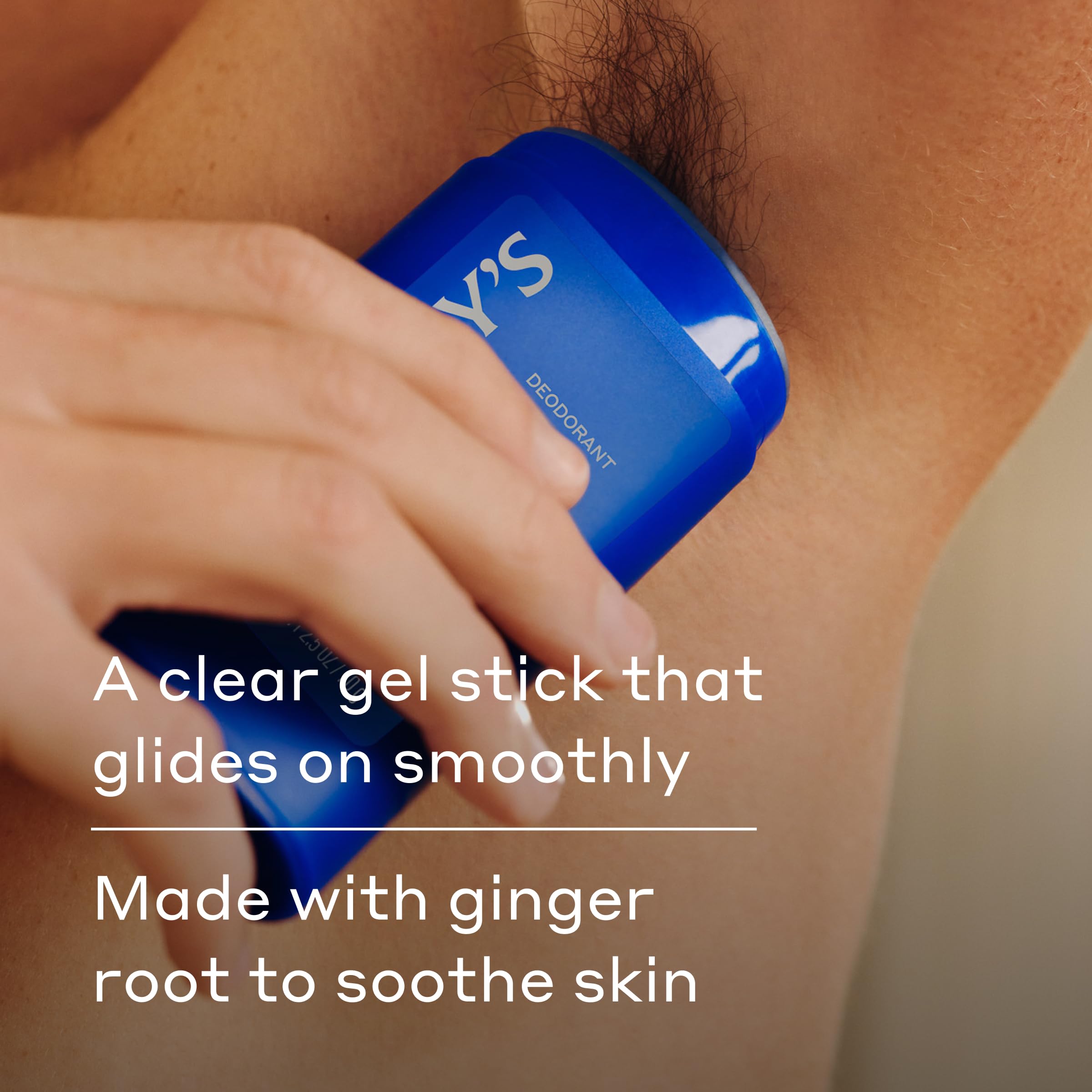 Ginger root detail highlighting soothing component in Harry's formula