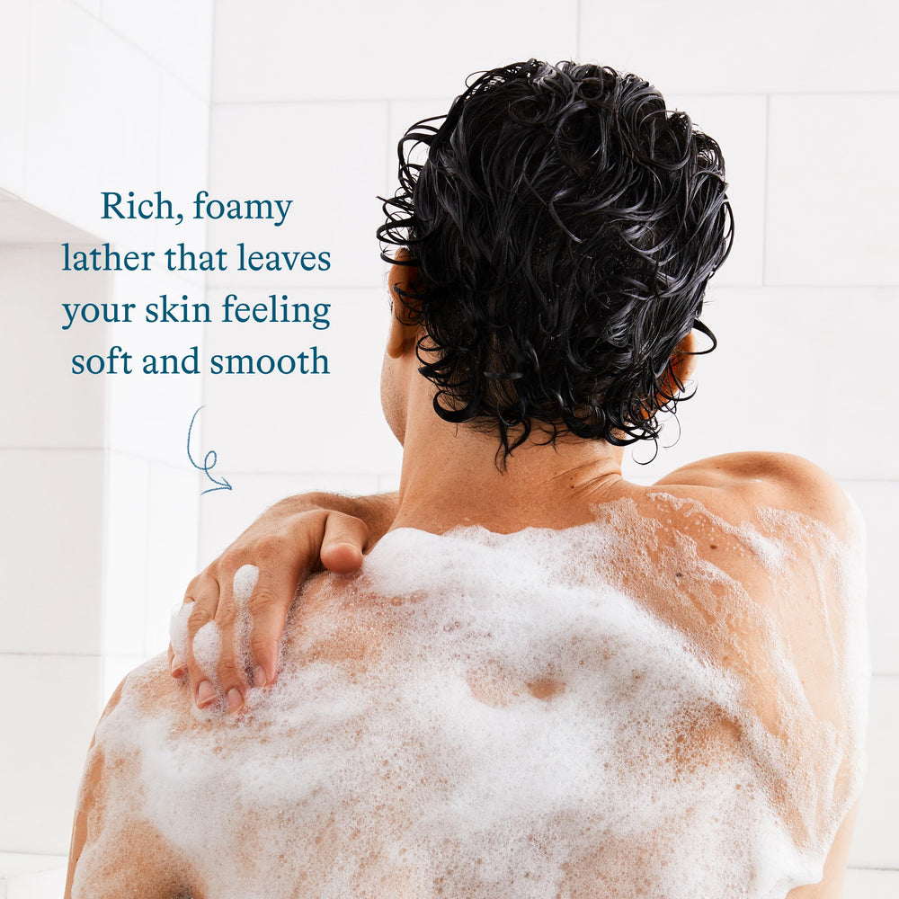 Harry's Grove gentle-ingredients label shows sulfate-free and dye-free formula.