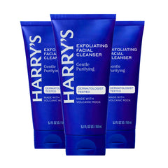 Harry's Exfoliating Face Wash bottle for a refreshing cleanse with gentle exfoliation.