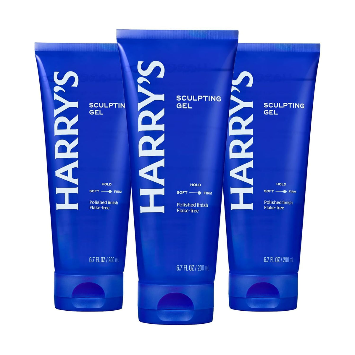 Harry's hair gel for men offers a firm hold with a flake-free finish.