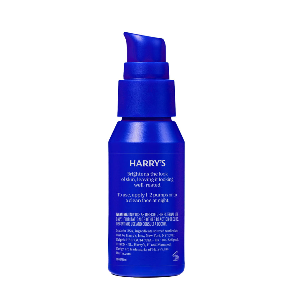 Harry's Hydrating Night Lotion two-pack packaging communicates value and convenience