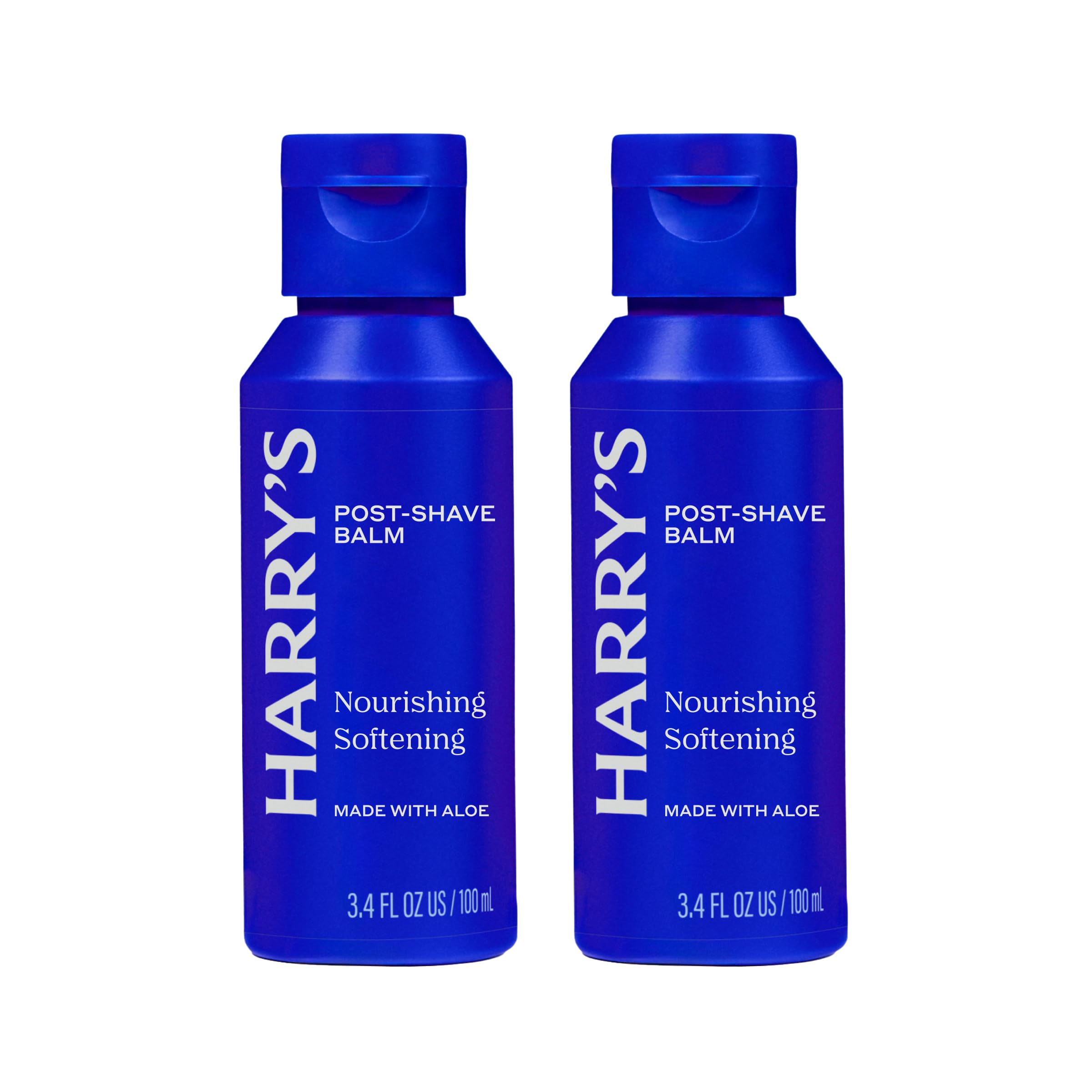 Harry's Post-Shave Balm bottle with aloe soothing after shaving