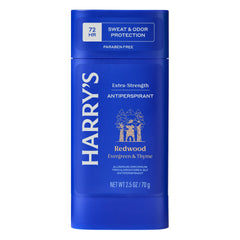 Harry's Redwood application stick glides smoothly for quick underarm refreshment.