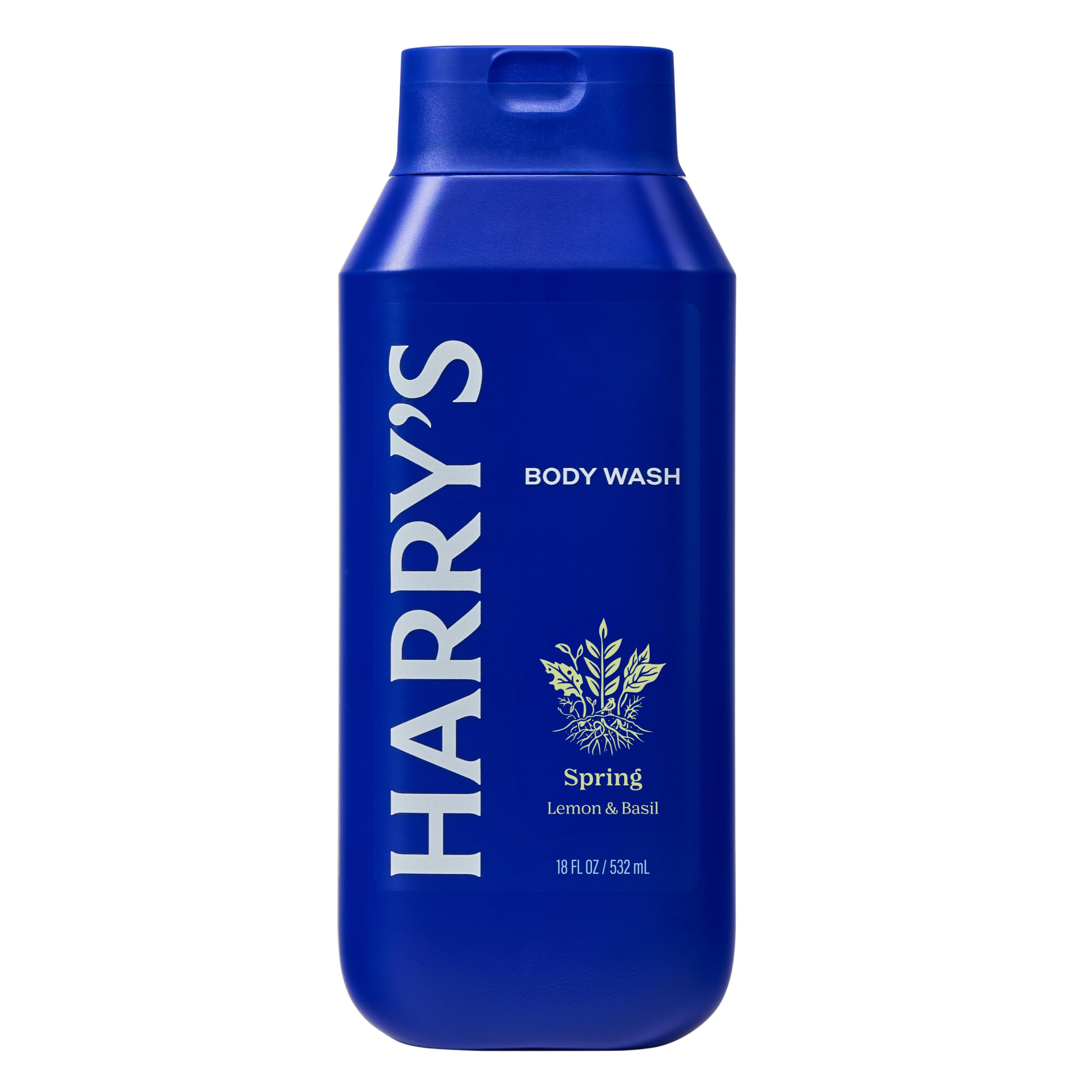 Harry's Spring body wash rich lather close-up highlights gentle cleansing for sensitive skin.
