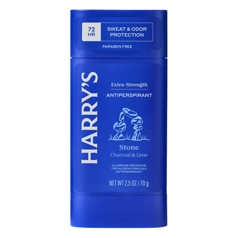 Harry's Stone deodorant stick glides smoothly for easy application.