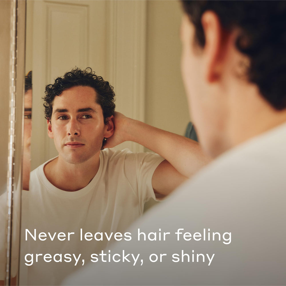 Harry's Texturizing Putty highlighting subtle texture for versatile styling