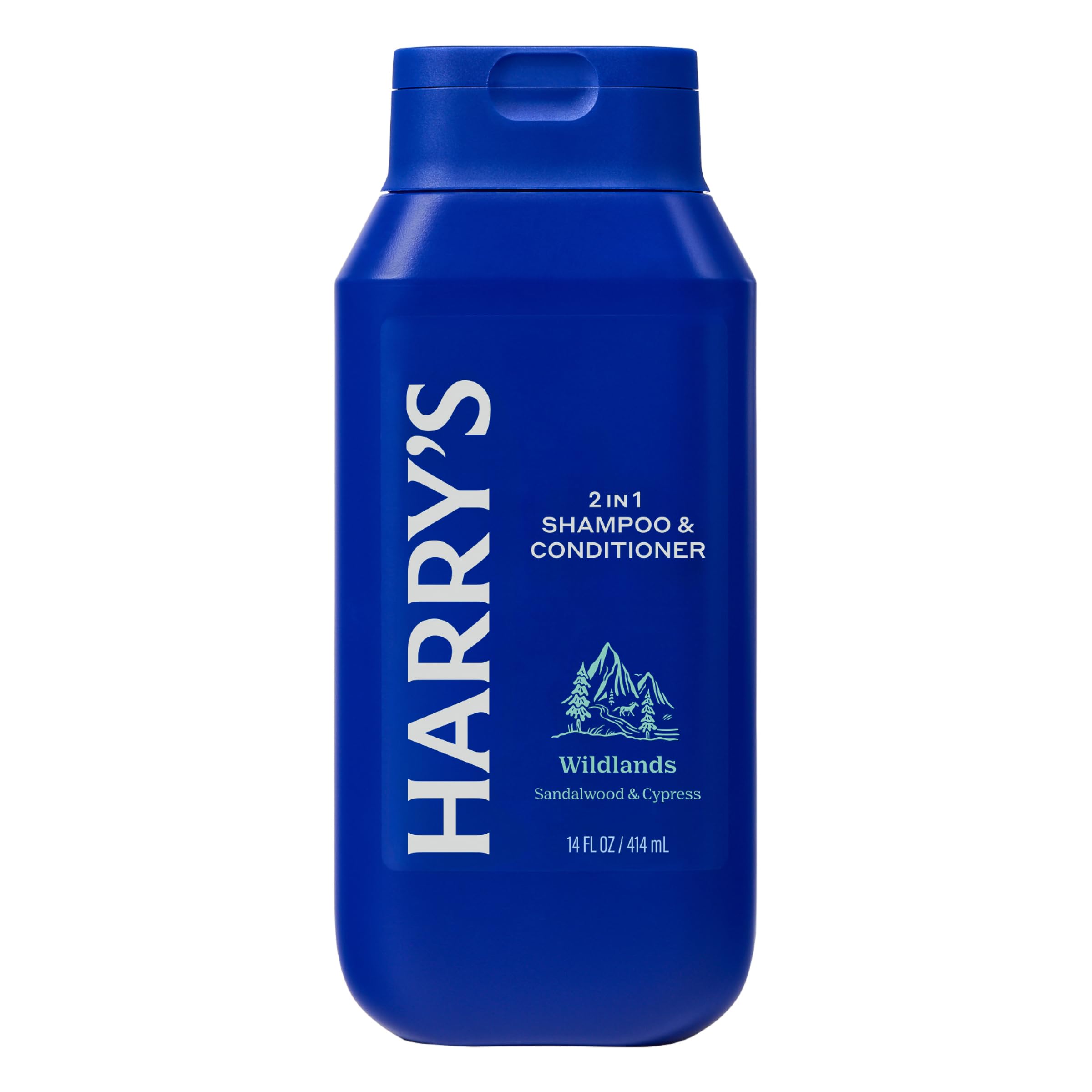 Harry's Wildlands shampoo lather demonstrating cleansing action.