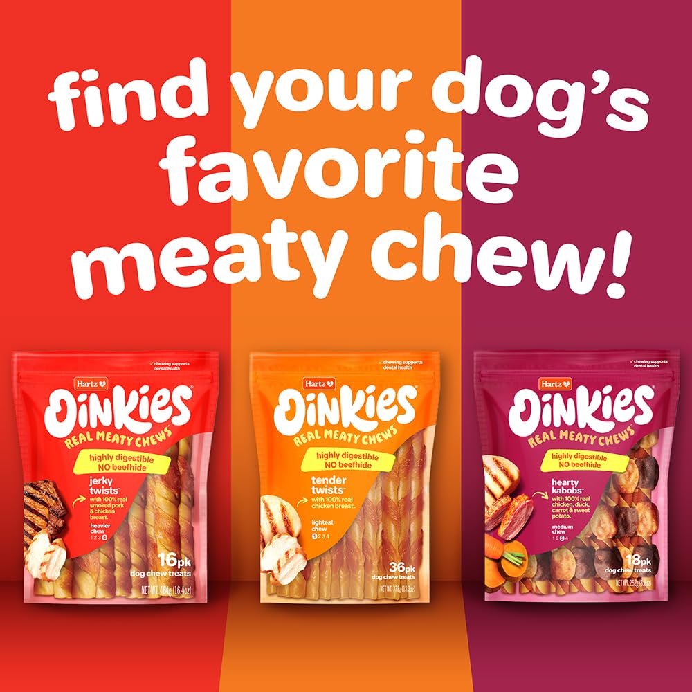 Hartz Oinkies chicken-treat rewards ideal for daily training