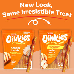 Hartz Oinkies digestible chews designed for sensitive mouths
