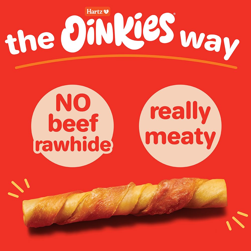 Hartz Oinkies porkalicious smoking and oven-baking process preserves flavor