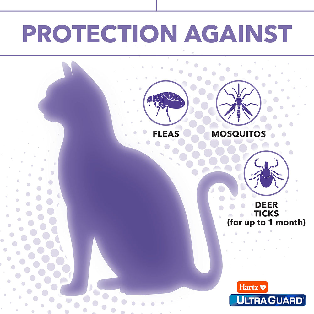 Hartz UltraGuard kills deer ticks on cats for added protection