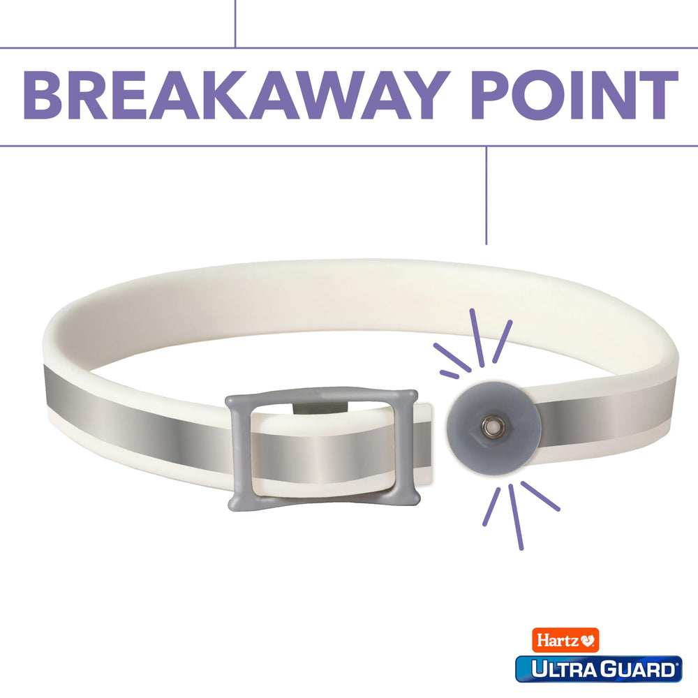 Reflective strip on Hartz UltraGuard Pro increases nighttime visibility up to 450 feet