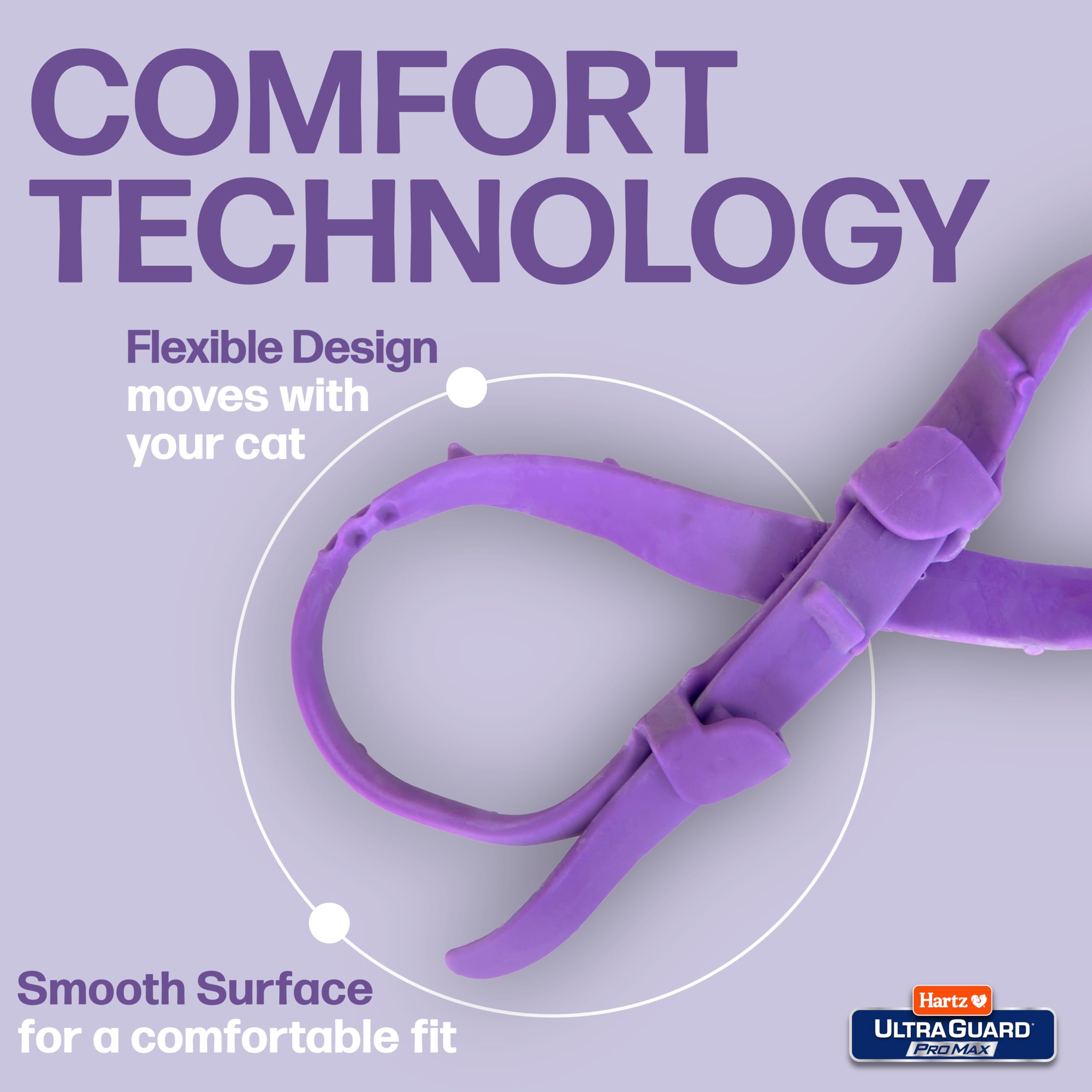 Hartz UltraGuard ProMax buckle detail on adjustable collar