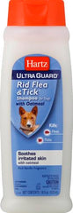 Hartz UltraGuard Rid Dog Shampoo foamy lather during bath time