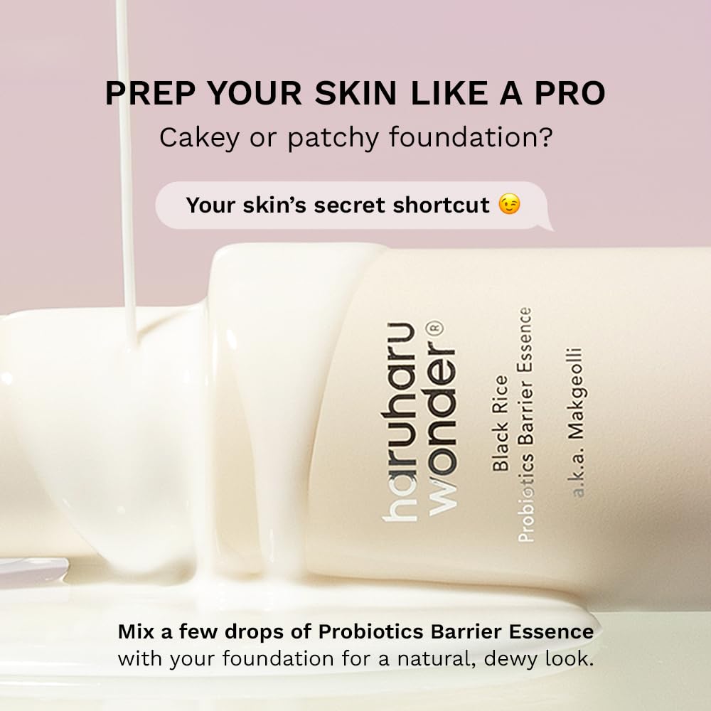 Soothing formulation of HARUHARU Wonder for calm, comfortable skin.