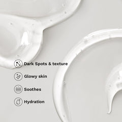 Applying Haruharu Wonder serum on skin for a calm routine.