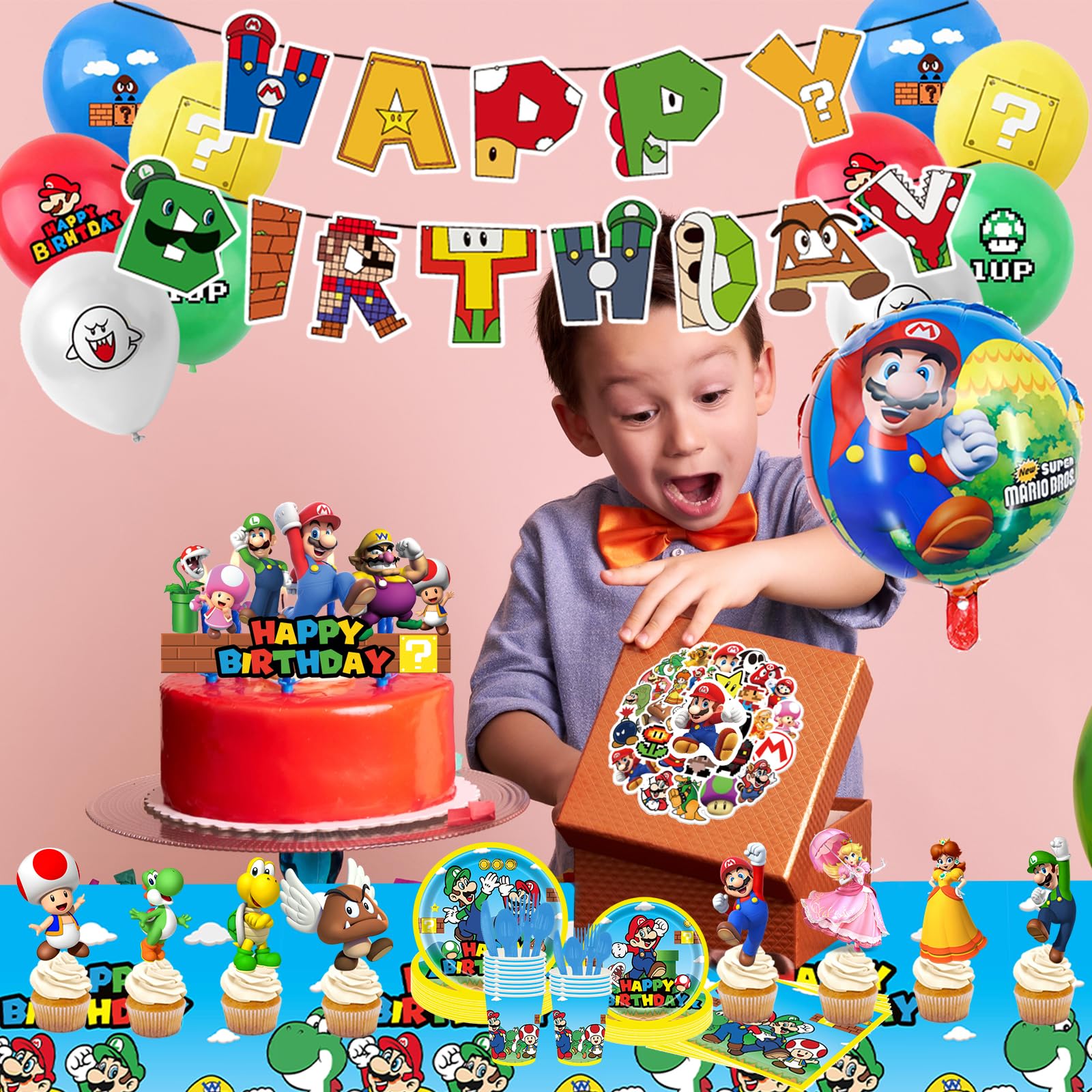 Hatraky cupcake toppers and stickers decorate desserts with charm.