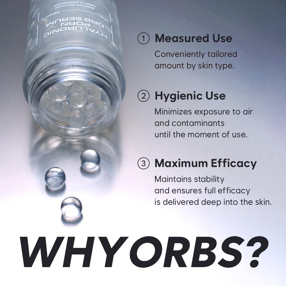 HAUA Hyaluronic acid provides deep hydration for plump skin.