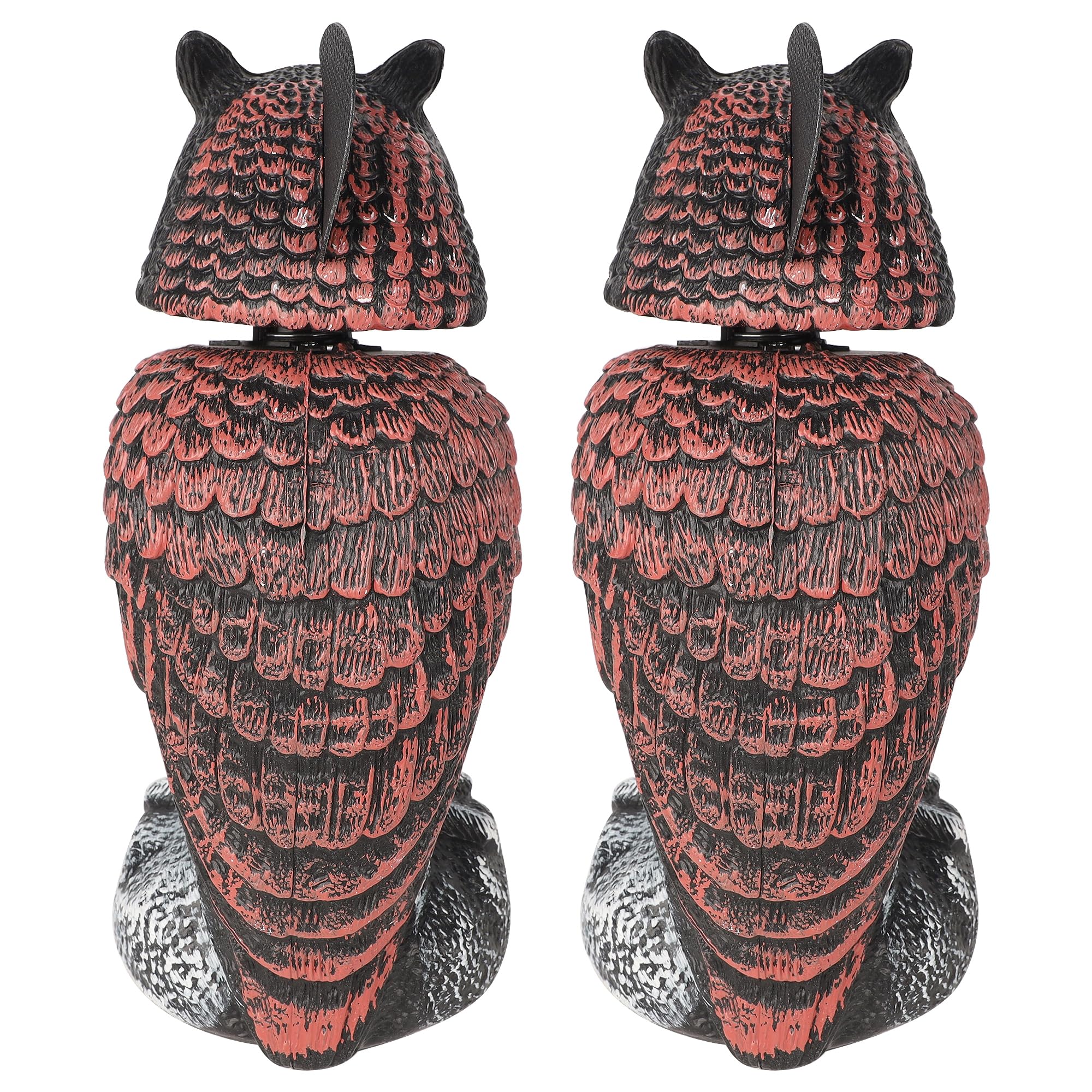 Hausse weighted-base owl decoy adds stability in windy conditions.