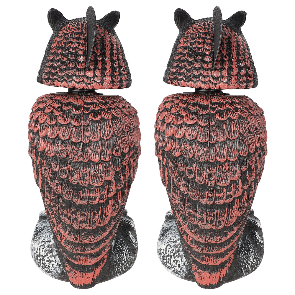 Hausse weighted-base owl decoy adds stability in windy conditions.