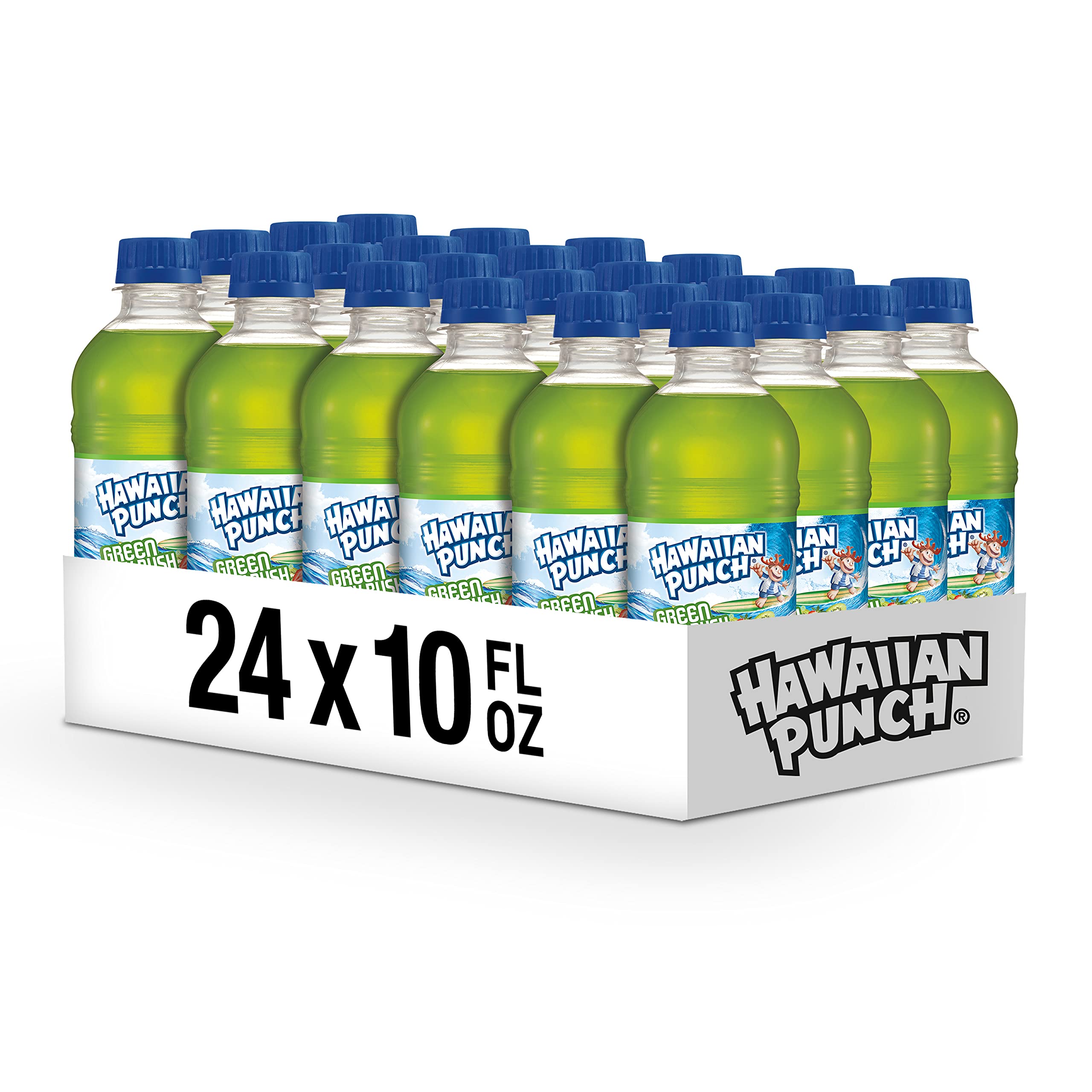 Nutrition label on Hawaiian Punch Green Berry Rush highlighting Vitamin C