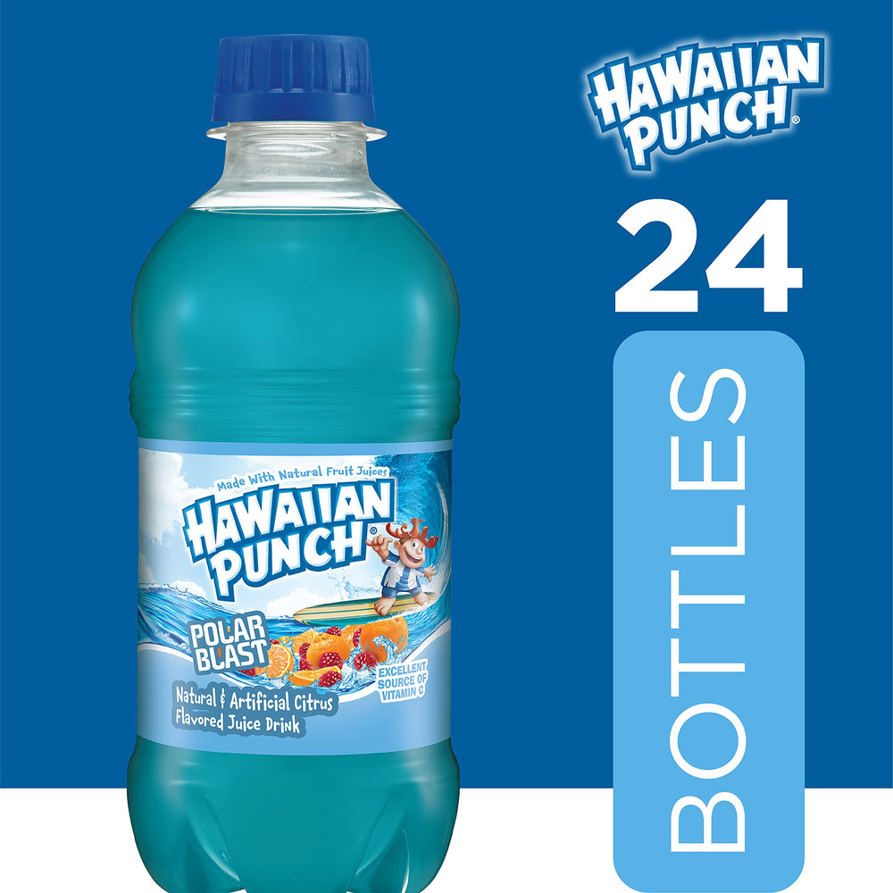 Hawaiian Punch Polar Blast 6-pack display ideal for family picnics