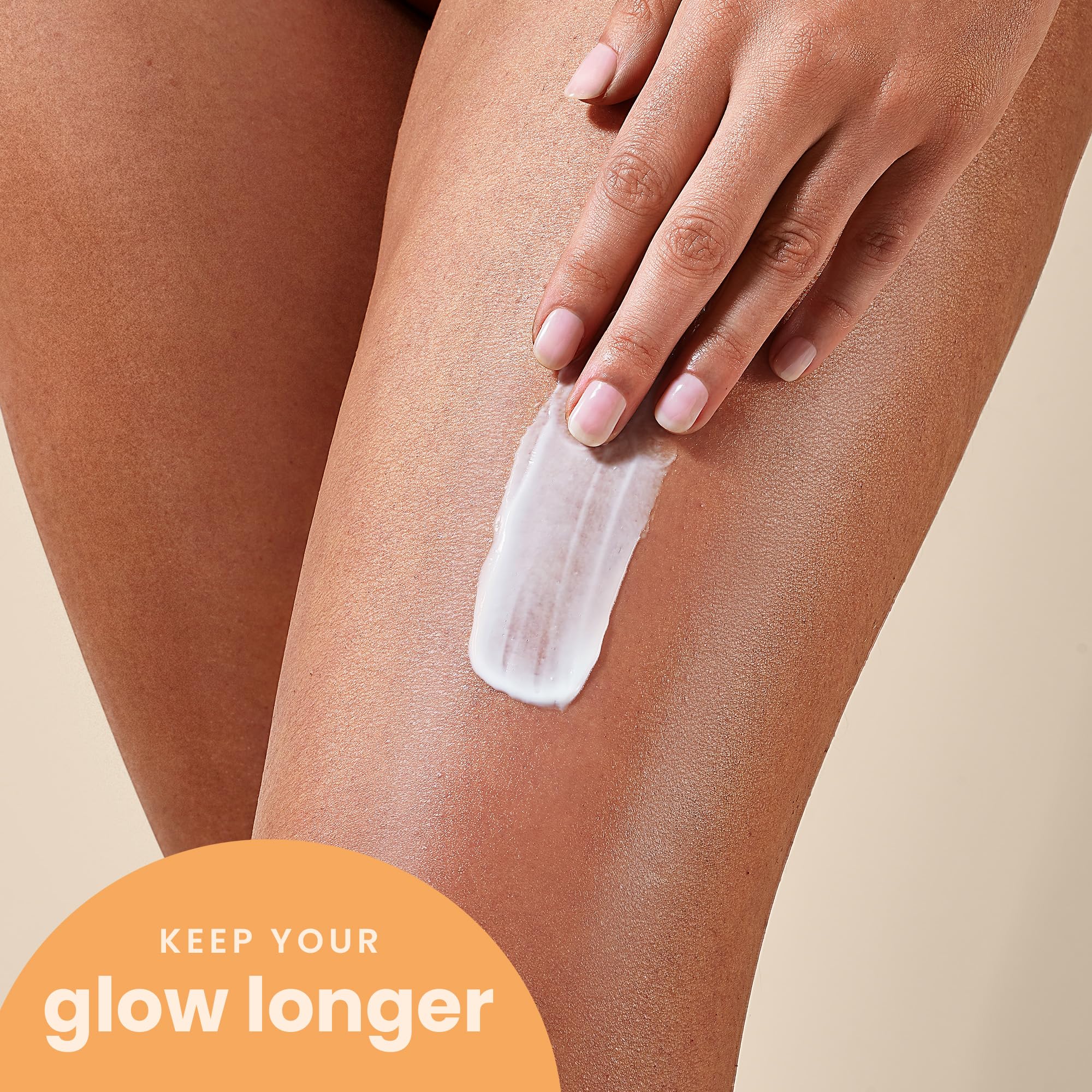 Ingredients highlight shea and cocoa butter in Hawaiian Tropic Aloha Glow Lotion
