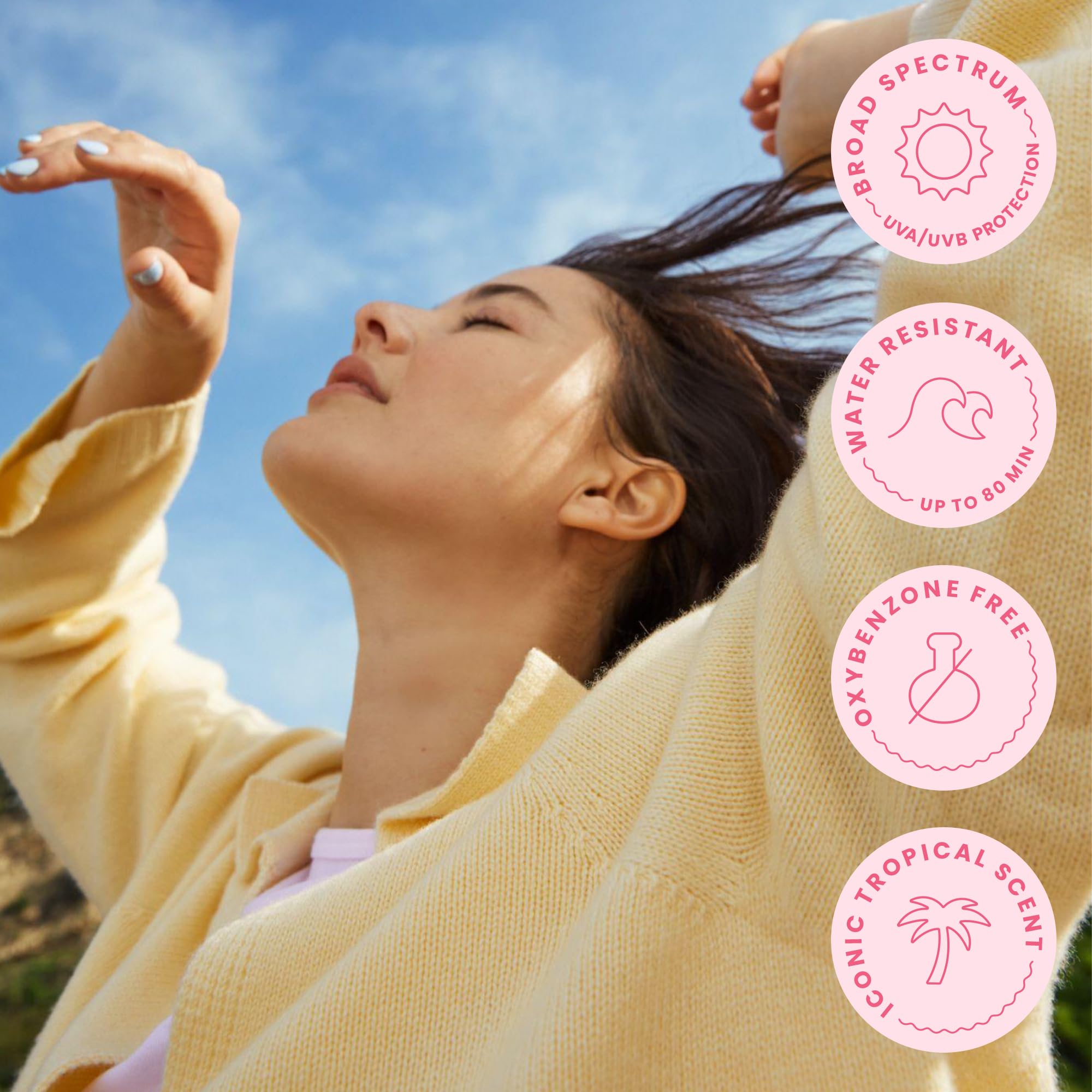 Hawaiian Tropic broad-spectrum SPF 30 protection suited to daily skincare.