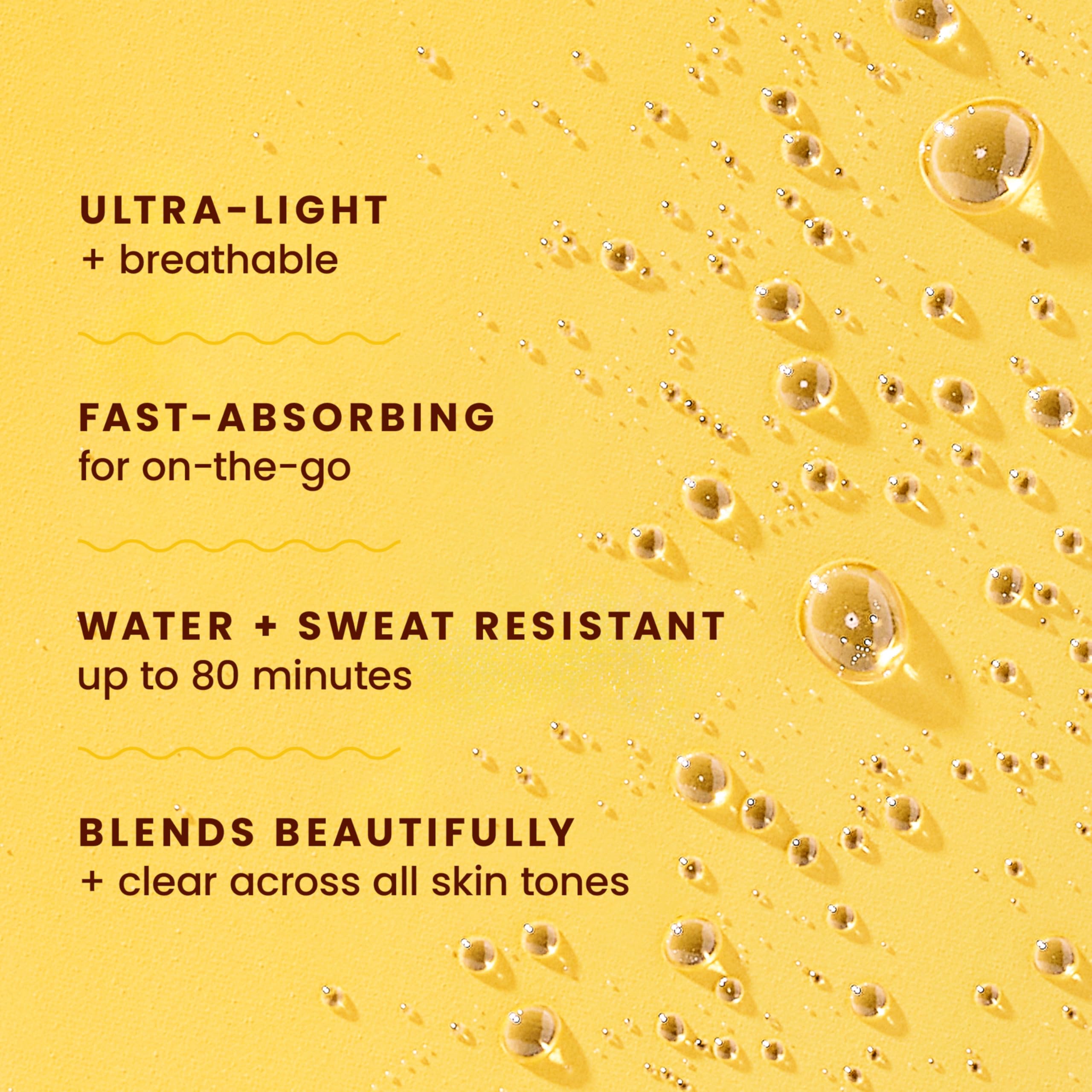 Hawaiian Tropic fast-absorbing, non-greasy spray for workouts.
