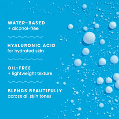 Non-greasy, weightless finish across diverse skin tones during outdoor activities.