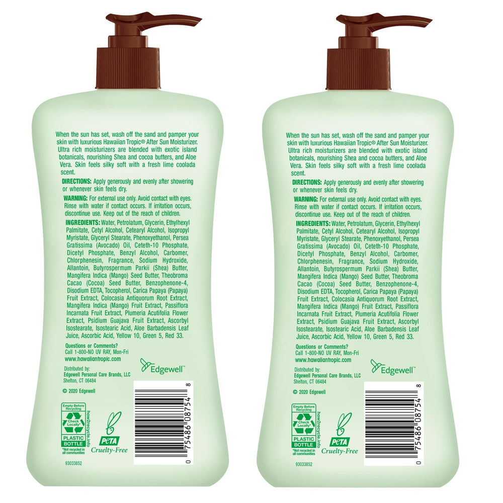 Hawaiian Tropic close-up shows silky-soft skin texture after use