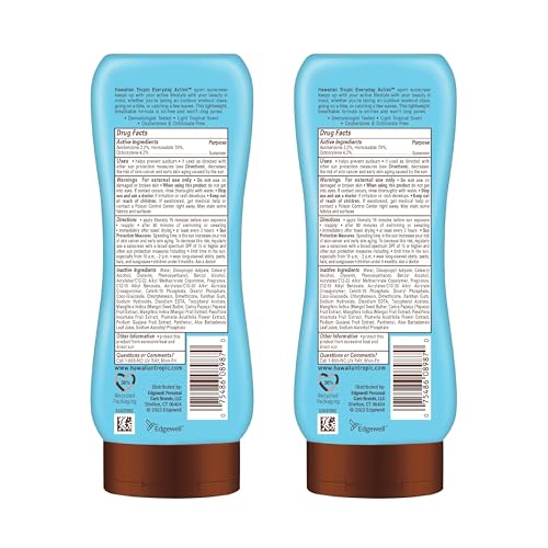 Hawaiian Tropic SPF 30 8oz bottle ready for beach days and gym sessions.