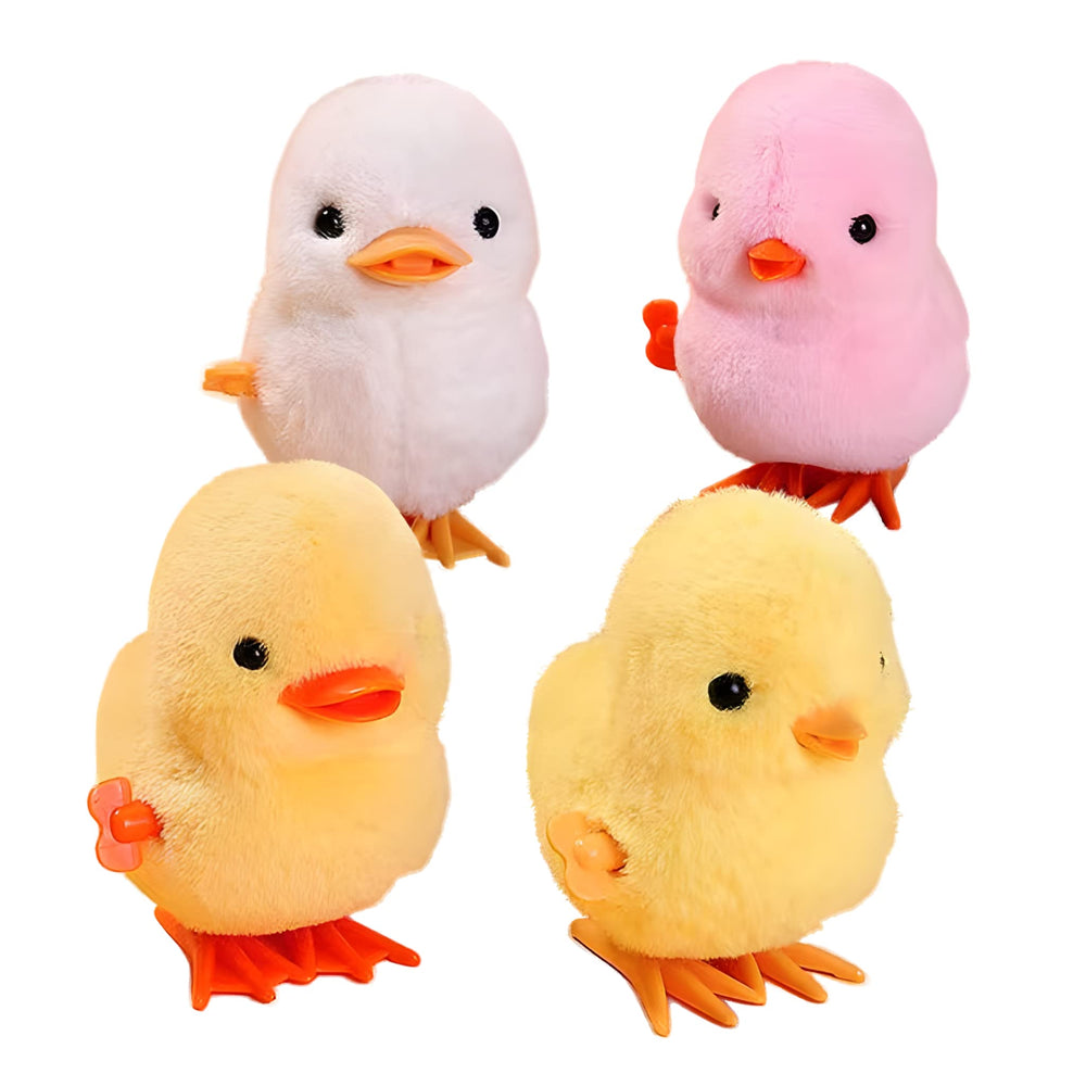 HawaStar Easter wind-up chicks and ducks pack4 showcase bright colors for engaging kids during pretend play