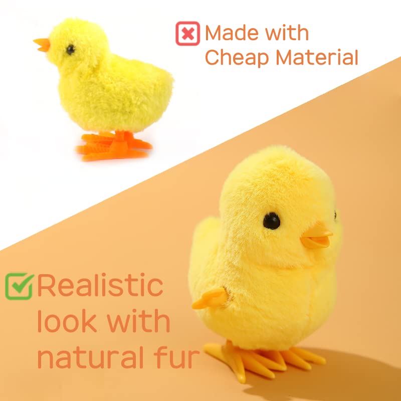 HawaStar jumping chicks in action convey dynamic movement that captivates kids during imaginative play