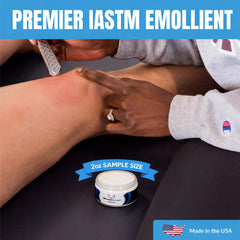 HawkGrips emollient with Shea butter delivers a smooth glide.