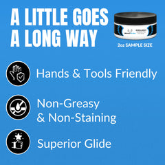 HawkGrips emollient texture supports consistent, easy glide.