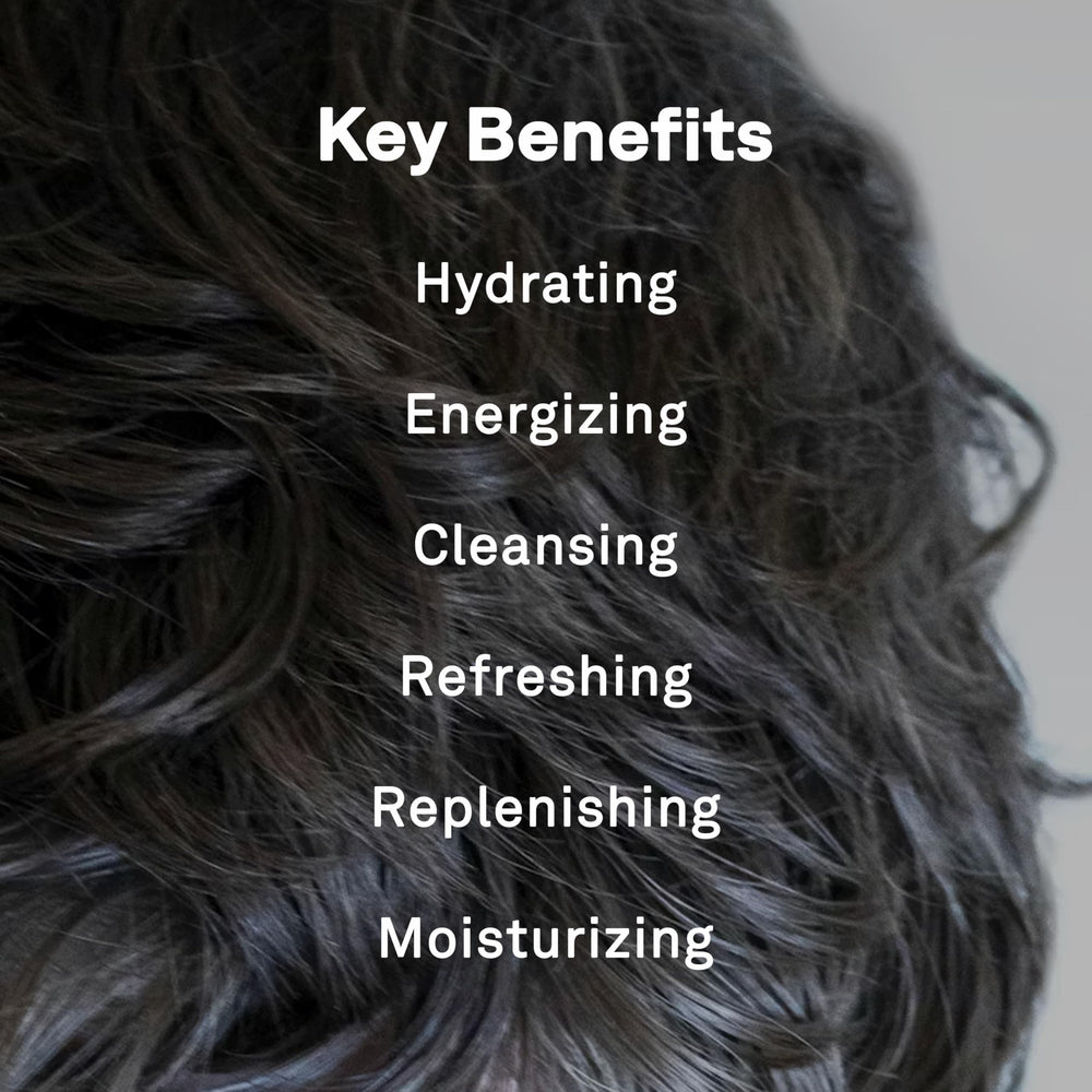 Hawthorne All Day conditioner ingredients visual, shea butter and vitamins.