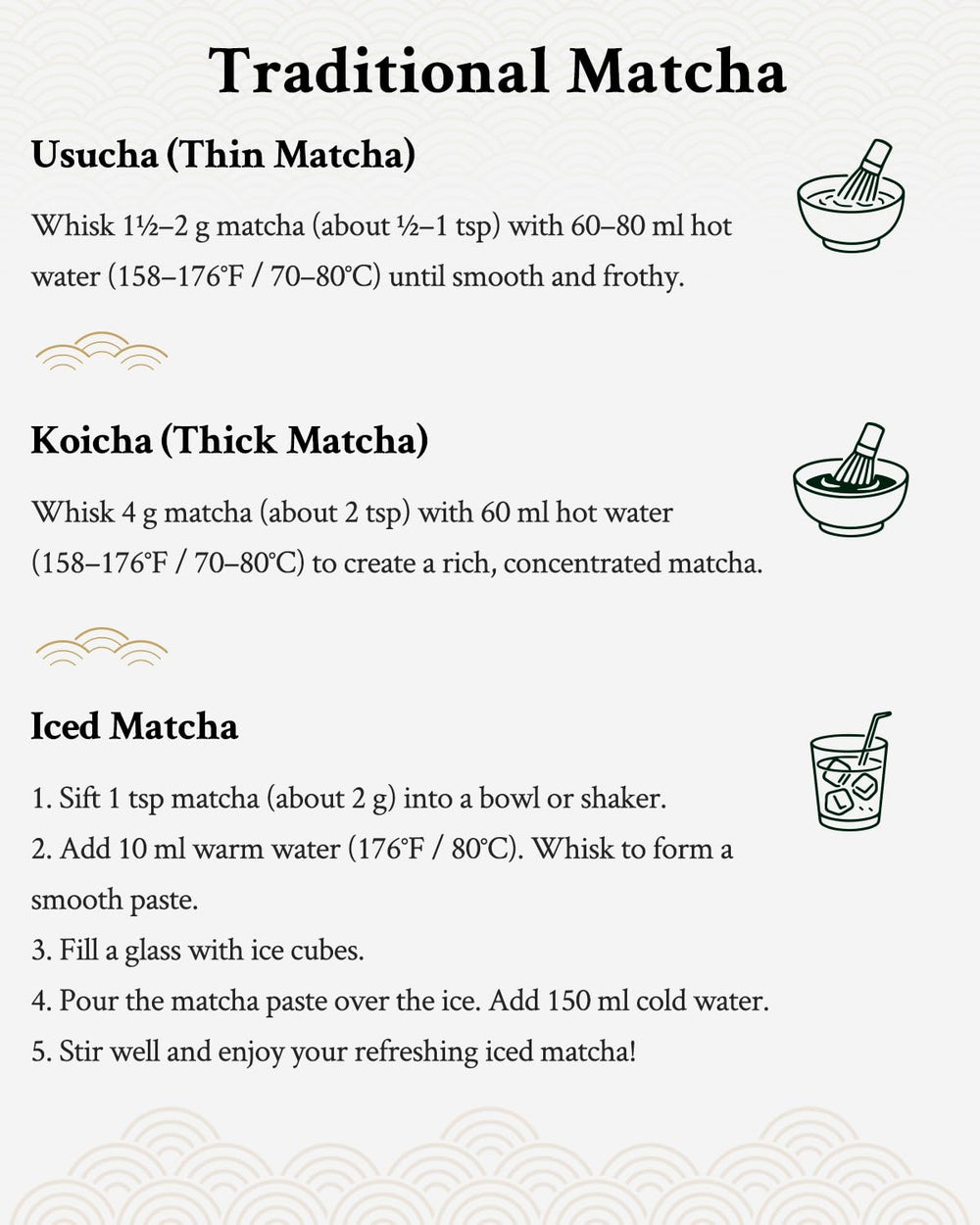HAYASHIYA Matcha tin and measuring spoon, convenient for daily ritual and accurate portions.
